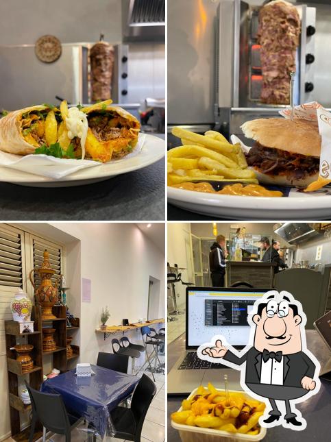Tra le varie cose da FAST FOOD WISSEM (KEBAB) si possono trovare la interni e cibo