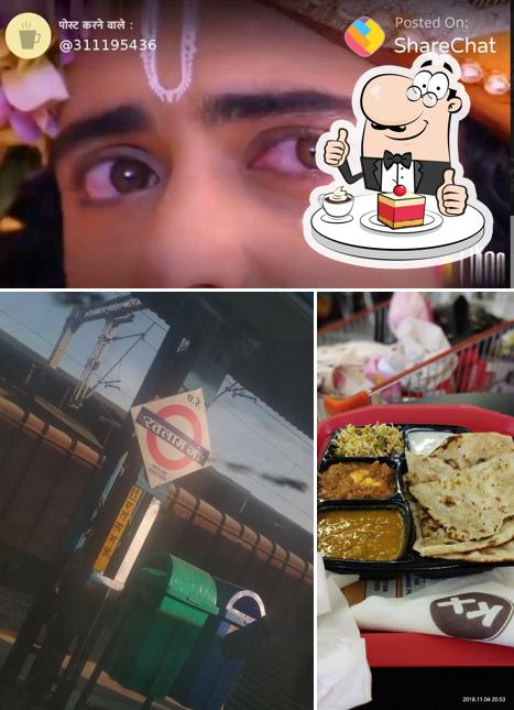IRCTC Food Plaza serves a number of sweet dishes
