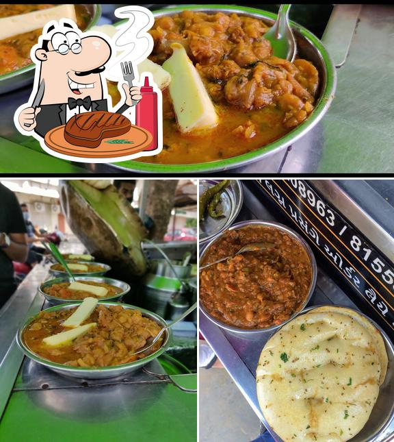 Pick meat dishes at Kishan Punjabi Chhole Kulche