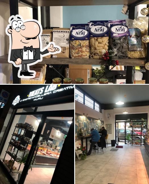 Gli interni di Meats Lab - Macelleria - Gastronomia - Rosticceria
