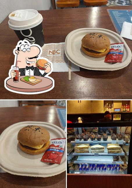 Try out a burger at Nothing Before Coffee (NBC)
