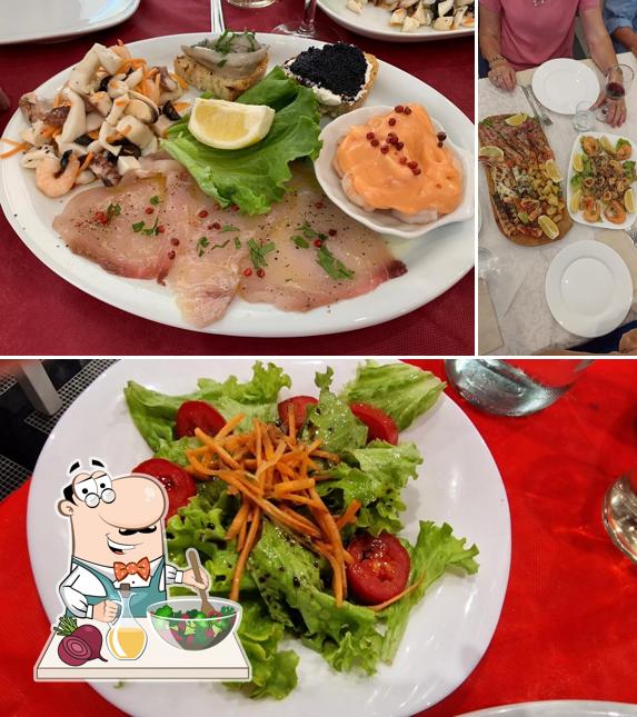 Insalata di barbabietole al Osteria del Piazzone