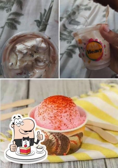 Pappai icecream serves a variety of sweet dishes