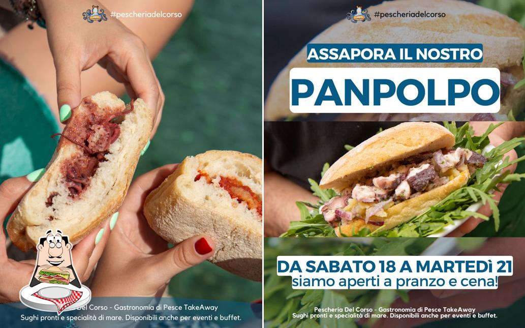 Club sandwich al Pescheria del Corso