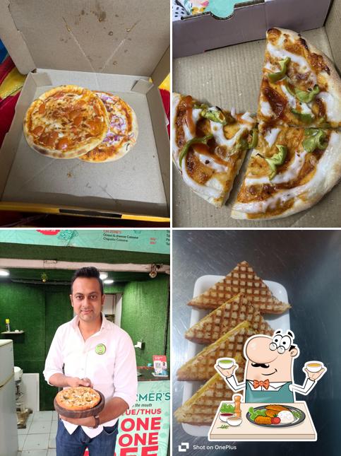 Food at Pizza Farmer's