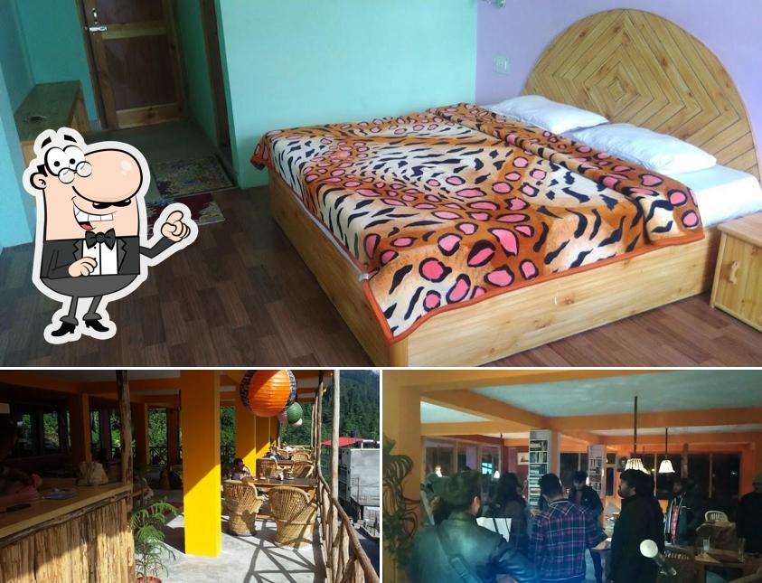 Check out how Rasta cafe manali looks inside