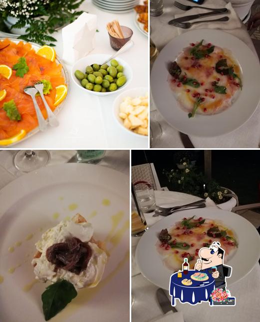 Sashimi al Ristorante “Da Ludo” sul Lago