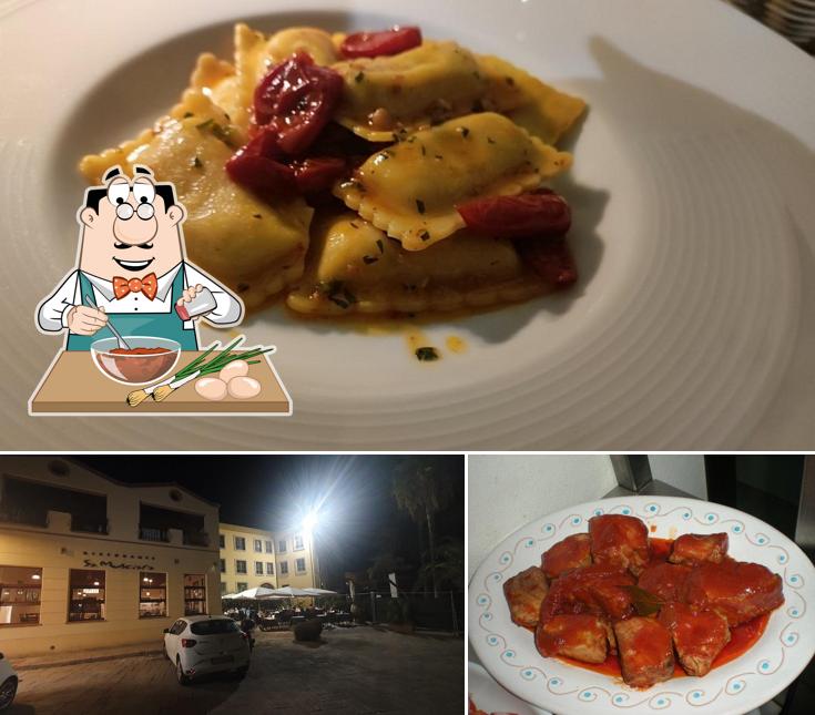 Ravioli al Ristorante Sa Musciara