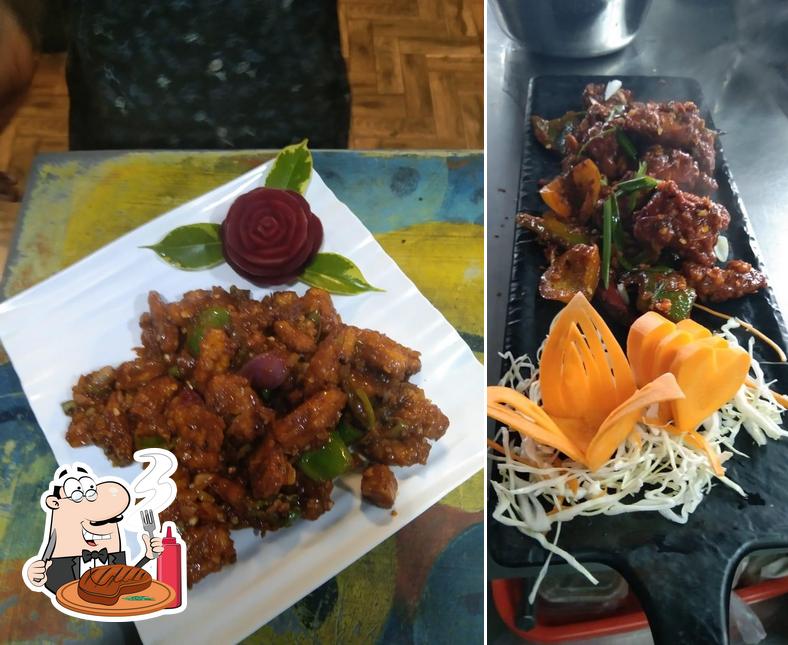 Order meat meals at SV Udupi Park