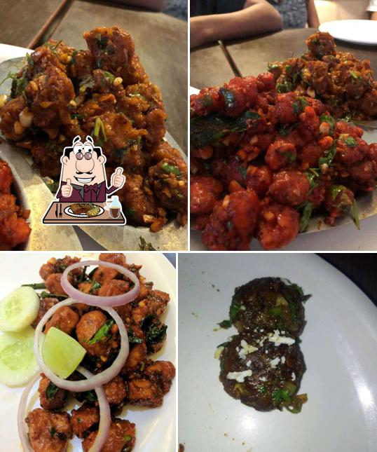 Pick meat meals at Santosh Dhaba