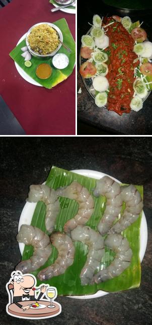 Food at Sarovara Family restaurant