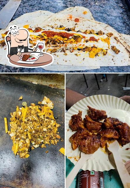 Pick meat dishes at Wander - Shawarma and Momo (KPHB Phase 3)