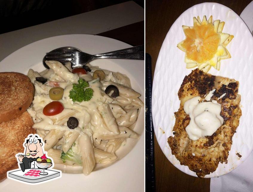 european knight provides a selection of sweet dishes