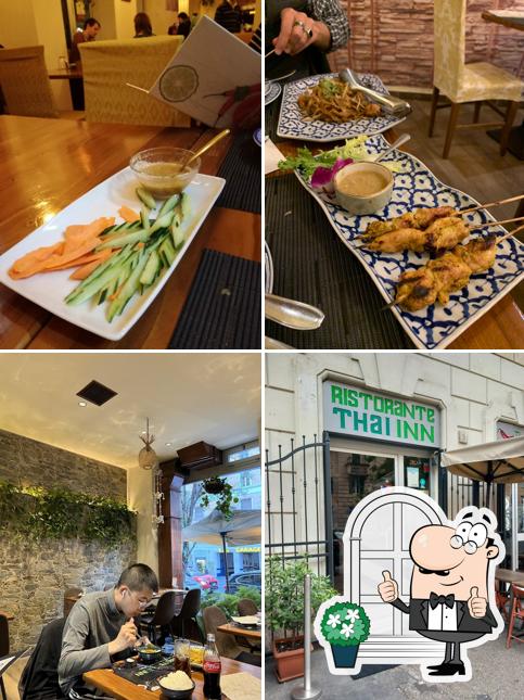 Thai Inn si caratterizza per la esterno e tavolo da pranzo