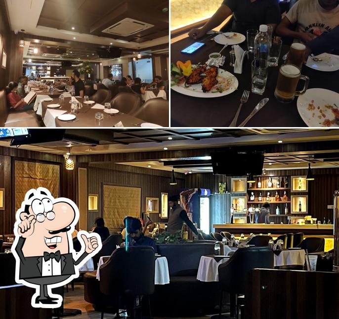 The interior of The Bistro @ Global Village R.R. Nagar