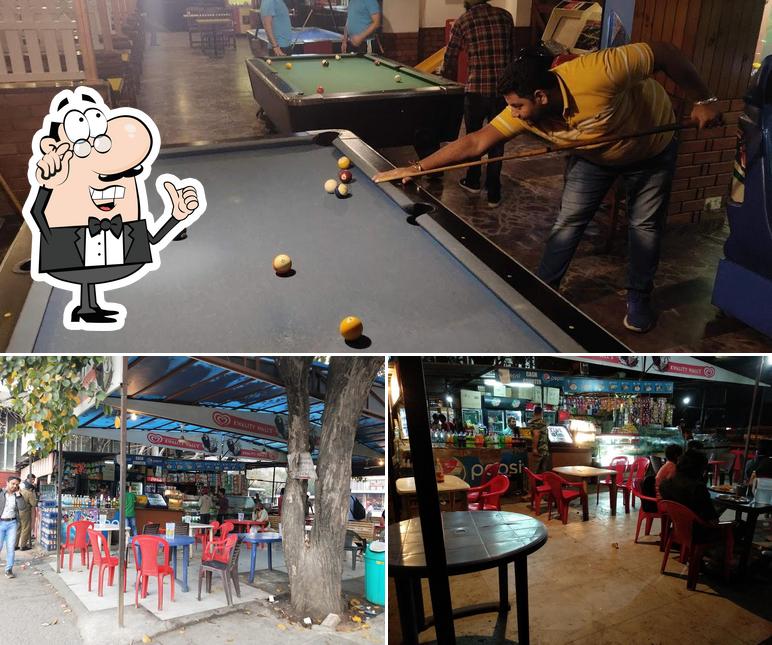 The interior of Eating Point