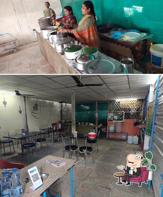 The interior of Amma mess
