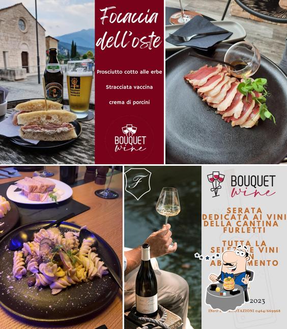 La foto della cibo e bevanda di Bouquet Wine
