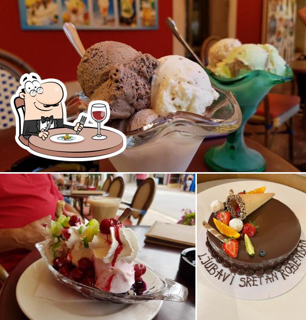 Gelato al Cafe Nadija