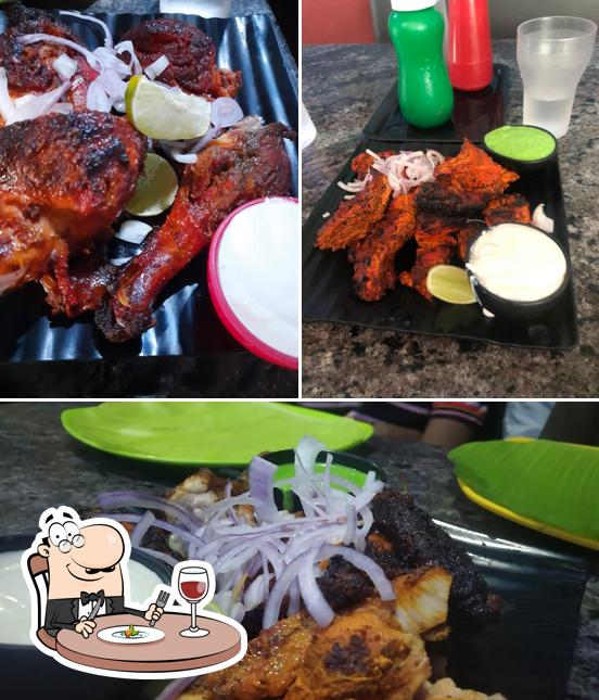 Tandoori chicken at Golden Spoon Restaurant