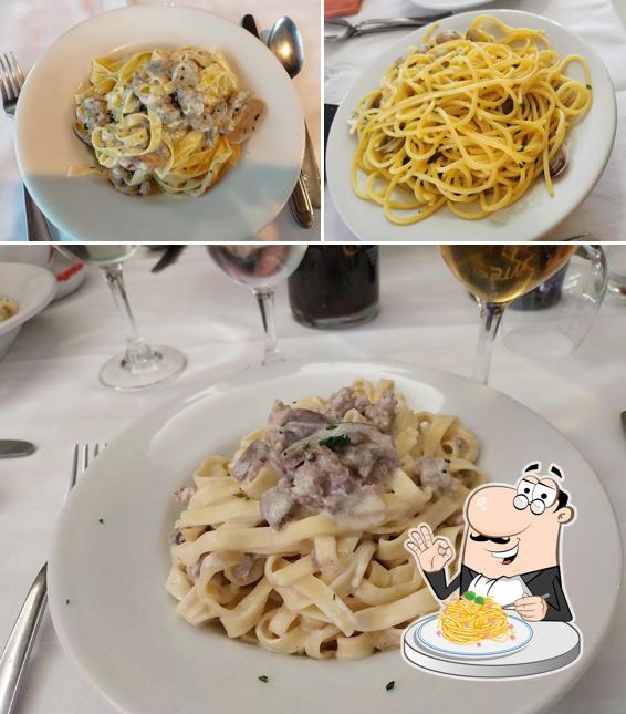 Spaghetti alla carbonara al Il Bucaniere