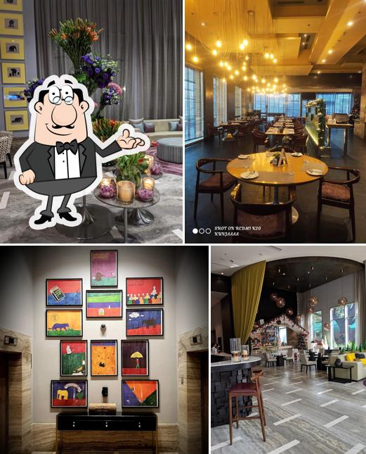 The interior of Lush