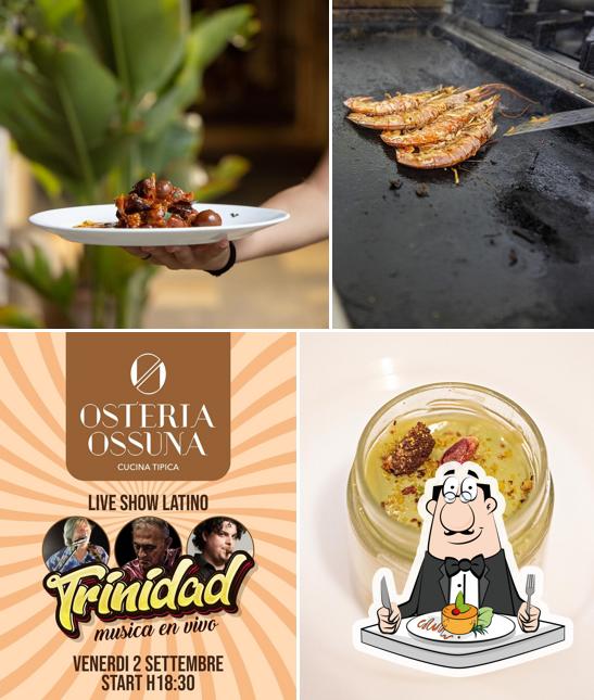 Cibo al Osteria Ossuna