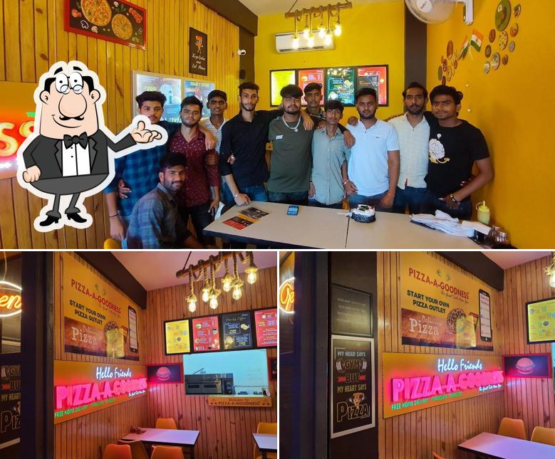 Check out how Pizza-A-Goodness looks inside