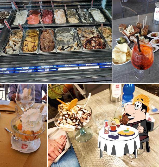 Piatto di formaggi al Bar Giulia