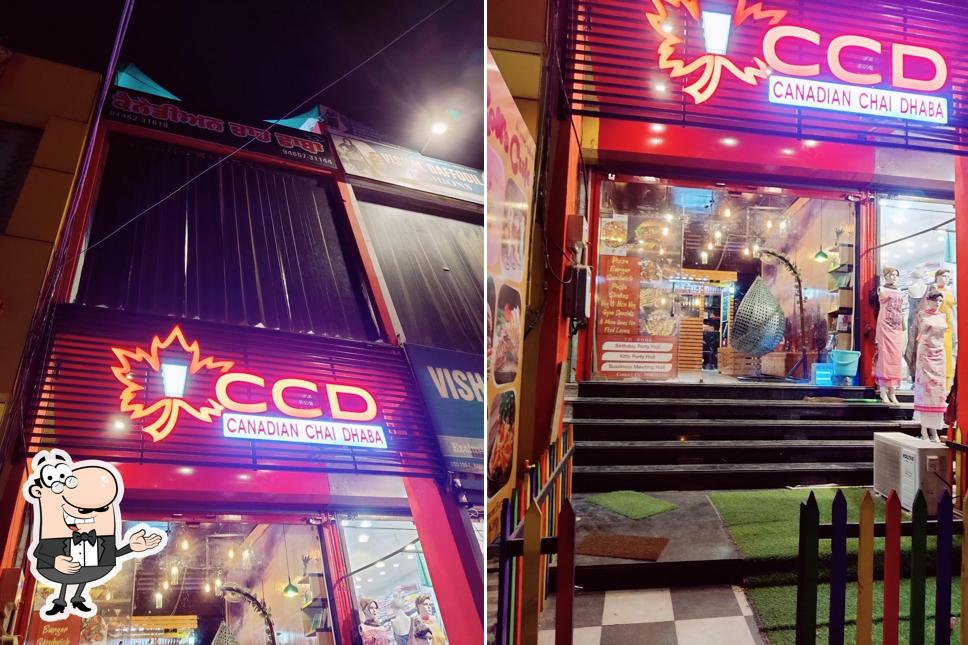 Here's a picture of CCD (Canadian chai Dhaba )