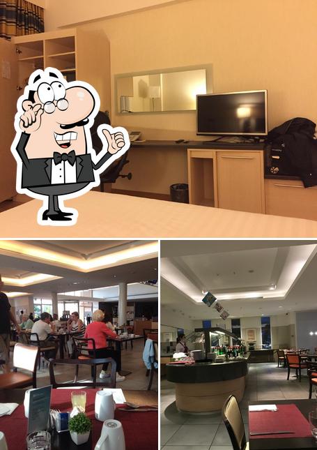 Gli interni di Hilton Garden Inn Restaurant