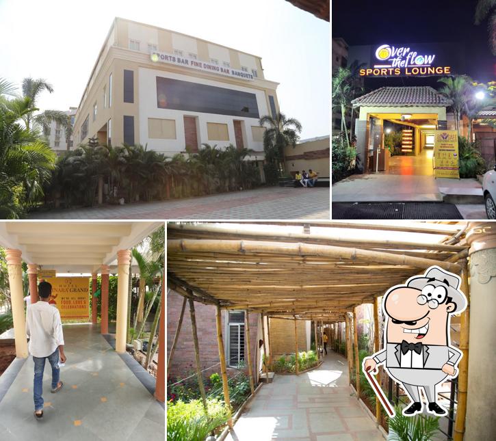 You can get some fresh air outside Hotel Kinara Grand