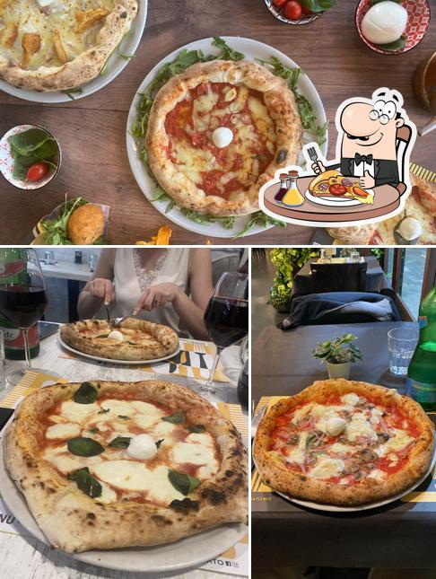 Prenditi tra le molte varianti di pizza