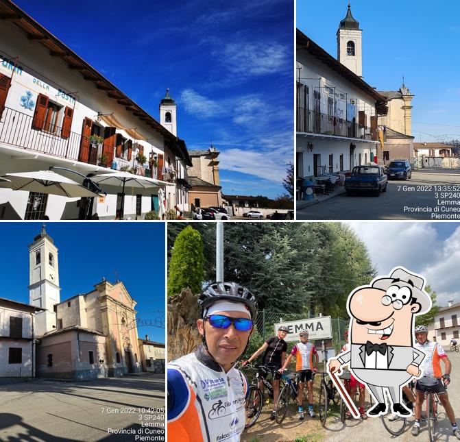 Gli esterni di Trattoria Della Posta Di Rinaudo Maria