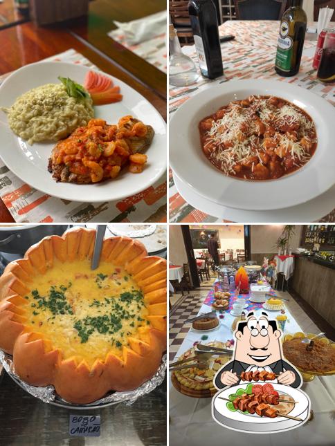 Platos en Restaurante Villa Fiore