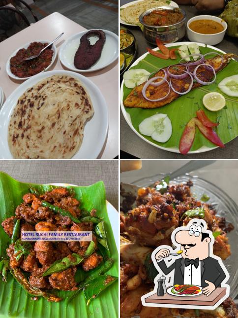 Food at Hotel Ruchi Family Restaurant