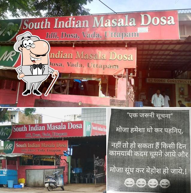 Check out how South Indian Masala Dosa looks outside