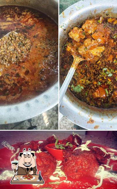 Order meat meals at Spicy Wok
