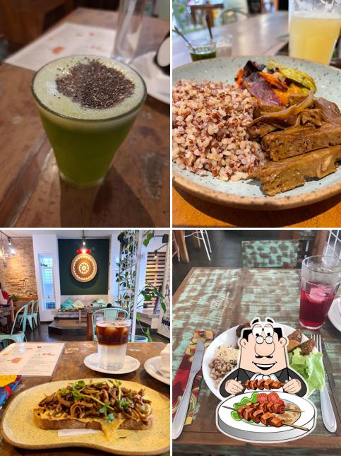 Comida em Café com Propósito - 100% vegano