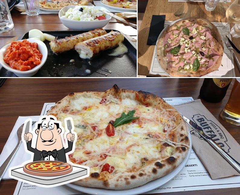 Ordina una pizza a Pizza & BBQ Buffalo