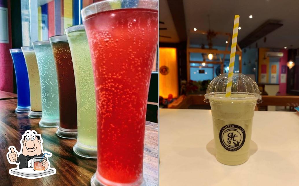 Order a drink from the menu