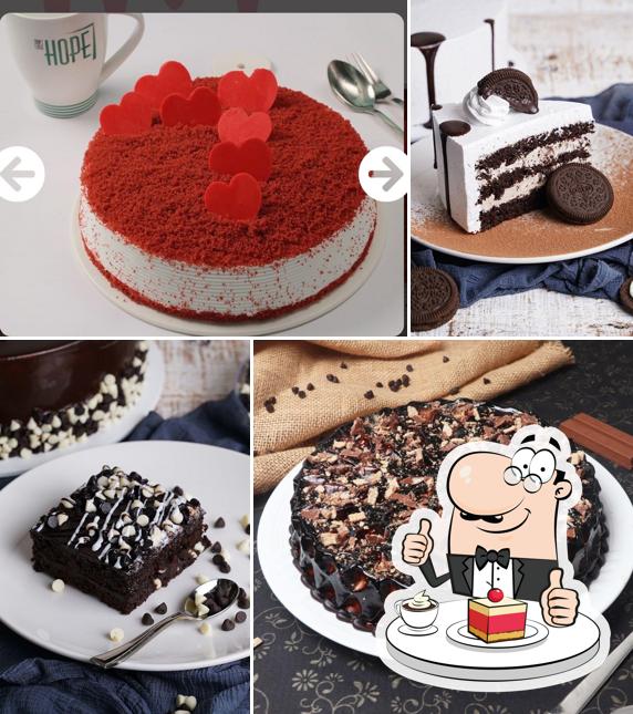 Enjoy one of the sweet dishes