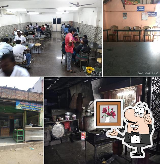 The interior of Darga Biriyani Restaurant