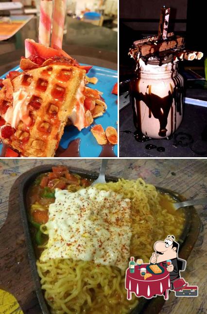 Waffles at Mokoholic2.1 juice bar n cafe