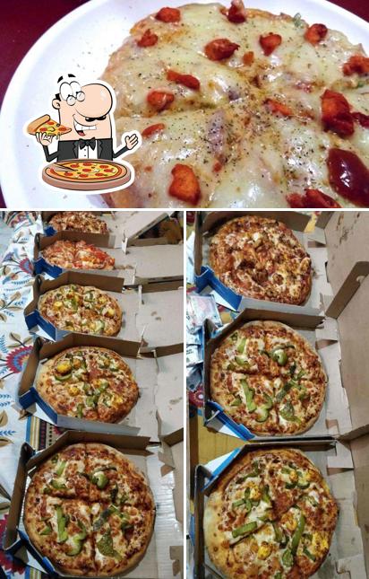 Order various variants of pizza