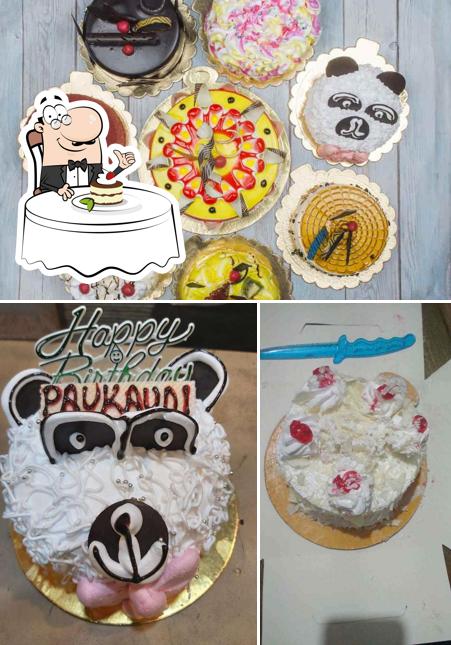 Jamunadas Bakery offers a selection of desserts