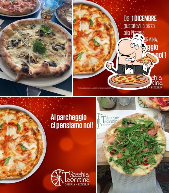 Ordina una pizza a Vecchia Taormina