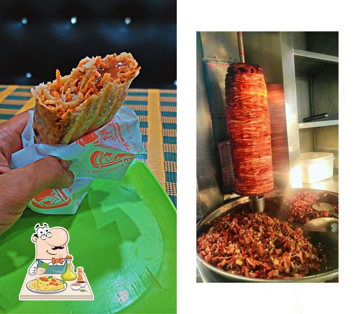 Food at AR shawarma King