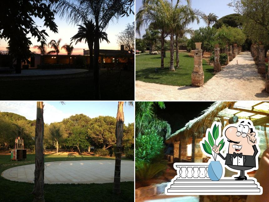 Gli esterni di Brusca Garden