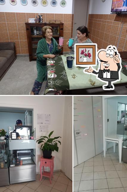 O interior do Felicidades da Mô